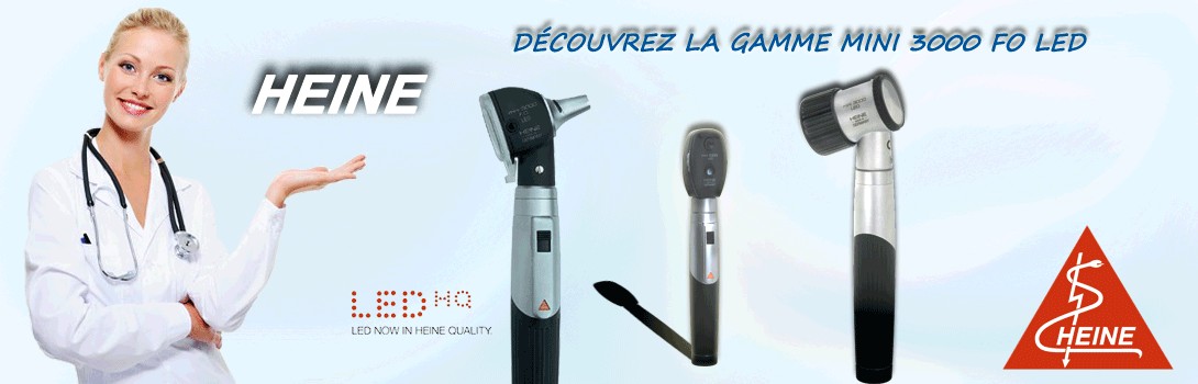 Découvrez la technologie LED au service du diagnostic grâce à HEINE.