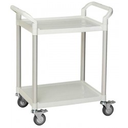 Chariot de service 2 plateaux plastique réf 312 Teamalex Medical