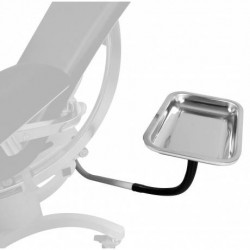 PLATEAU AVEC BRAS FLEXIBLE PIVOTANT POUR FAUTEUIL DENEO PROMOTAL