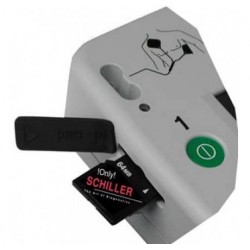 Carte mémoire SD pour défibrillateur de poche Fred EasyPort Schiller