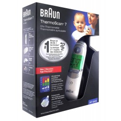 Thermomètre auriculaire infrarouge Braun Thermoscan 7 IRT6520