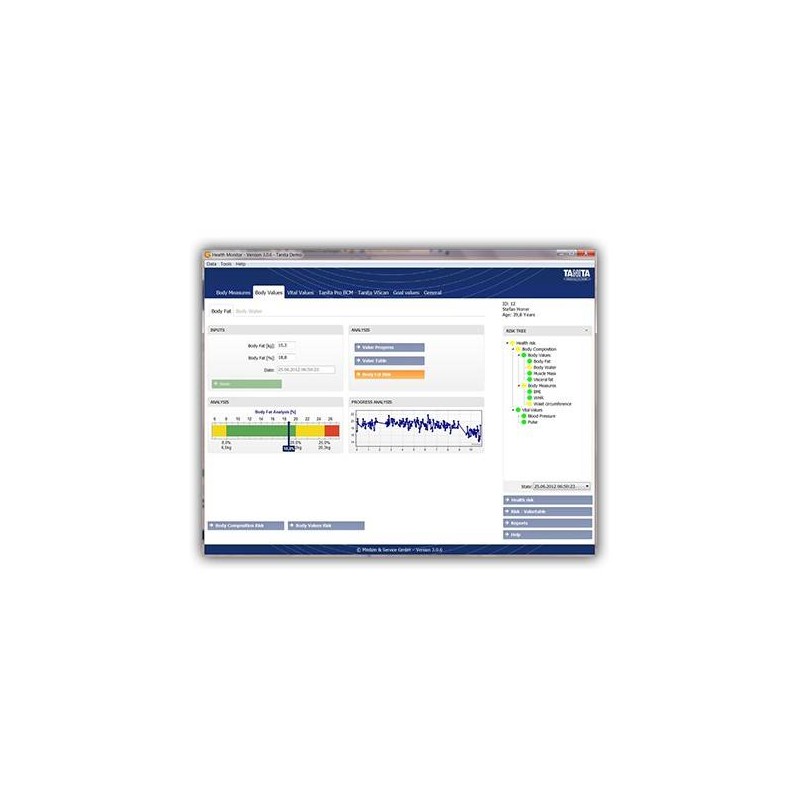 Logiciel TANITA GMON Consumer Logiciel TANITA GMON Consumer