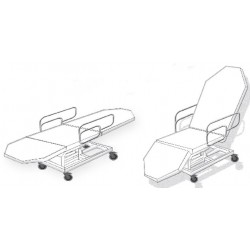 Table d'examen médical / brancard amagnétique IRM 3 Tesla Teamalex Medical