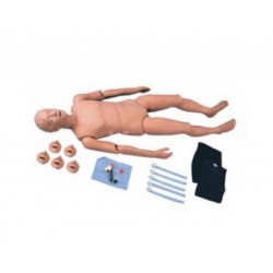 Mannequin de réanimation avec lampe témoin