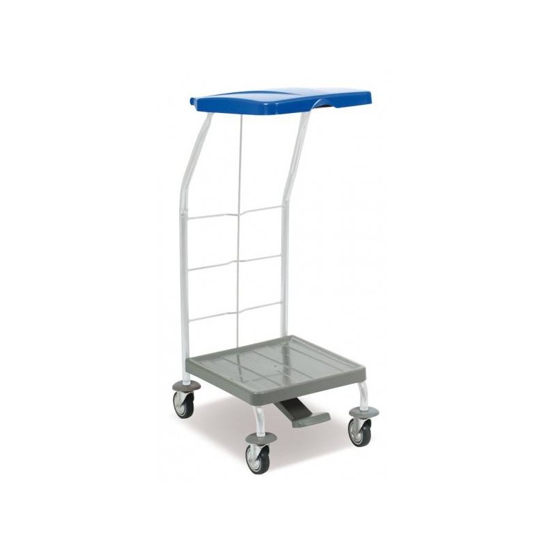 Chariot ramassage linge 1 support sac 70 L Chariot ramassage linge 1 support sac 70 L