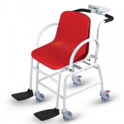 Fauteuil de pesée électronique capacité 300Kg rouge teamalex