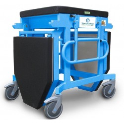 Brancard amagnétique pliable IRM 7 Tesla Teamalex Medical