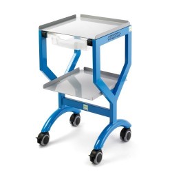 Desserte 2 plateaux 1 tiroir amagnétique IRM 7 Tesla Teamalex Medical