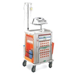 Chariot médical d'urgence amagnétique IRM 3 Tesla Teamalex Medical