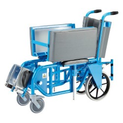 Chaise de transfert amagnétique bariatrique pliable IRM 7 Tesla Teamalex Medical