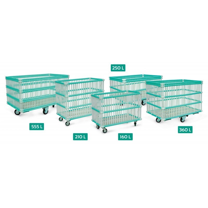 Chariot tube plastique Chariot tube plastique