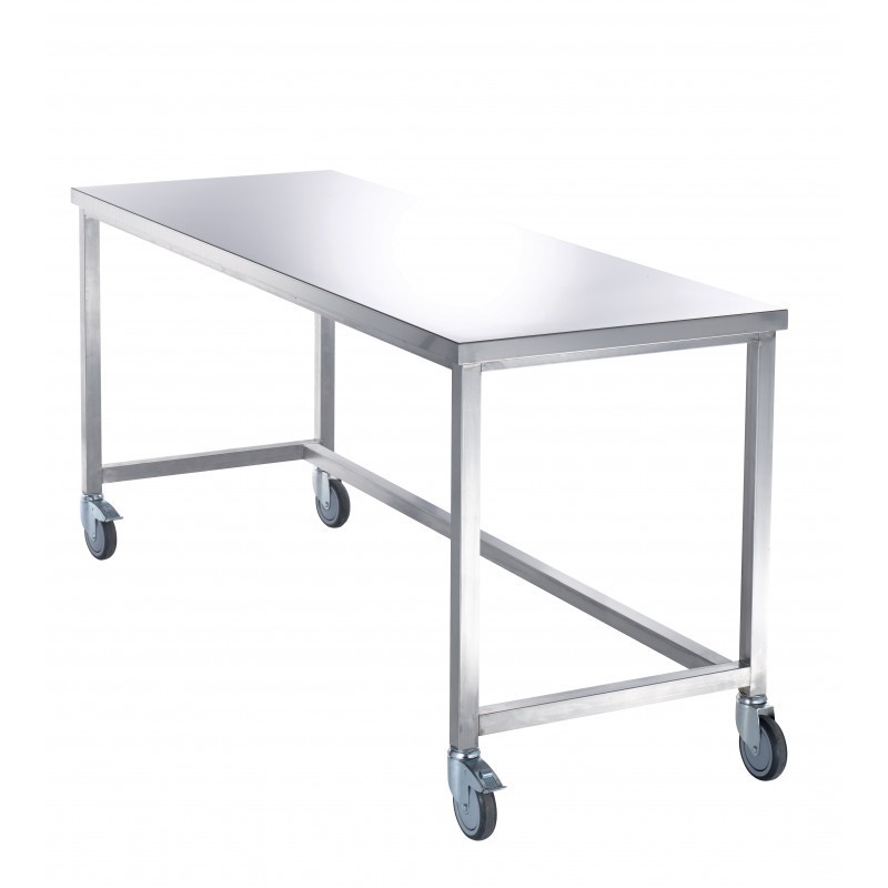 Table inox pour le tri du linge teamalex