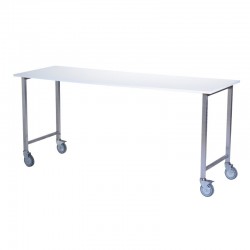 Table de pliage pour lel linge en inox Teamalex Medical