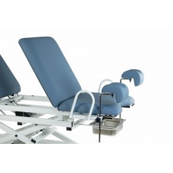 fauteuil gynécologique électrique  avec jambières