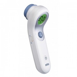 Thermomètre frontal infrarouge sans contact Braun NTF3000 teamalex medical