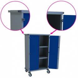 Armoire mobile de distribution du linge propre