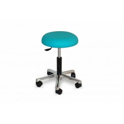 Tabouret chromé sur roulettes T-311 Mobercas Teamalex