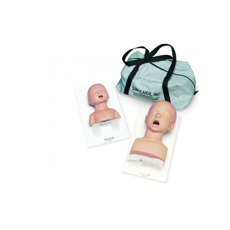 Tête d'intubation bébé