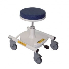 Tabouret amagnétique hydraulique sur roulettes IRM 3 Tesla Teamalex Medical