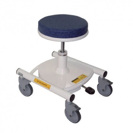 Tabouret amagnétique sur roulettes 3 Tesla Teamalex Medical