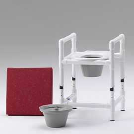 Rehausse de toilette tabouret de douche et chaise de nuit