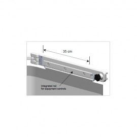 Bavolet Anti-X simple articulation avec rail porte accessoires