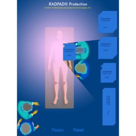 Radpad 5400 champ stérile Anti-X voie sous clavière