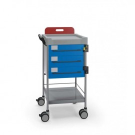 Chariot d'urgence 3 tiroirs