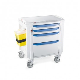 Chariot de soins Flexline Metro 4 tiroirs