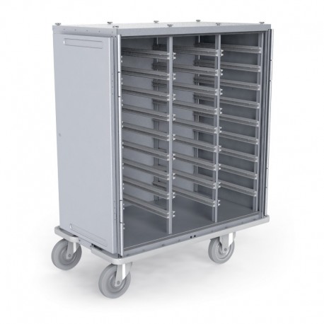 Chariot armoire ISO 36 bacs Chariot armoire ISO 36 bacs