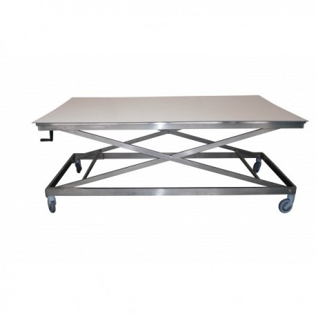 Table tri du linge bois ergonomique teamalex medical