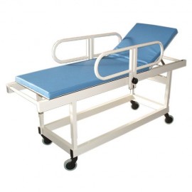 Brancard amagnétique à hauteur fixe + tige porte sérum  IRM 3 Tesla Teamalex Medical