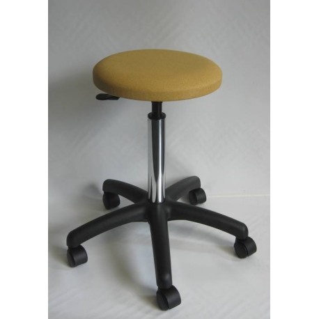 Tabouret médical piètement polyamide teamalex