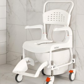 Chaise de douche Clean grise hauteur réglable Etac