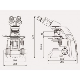 Microscope biologique 40-16000X