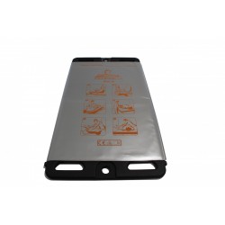 Planche Rollbord monobloc demi-corps rigide radiotransparente Teamalex Medical