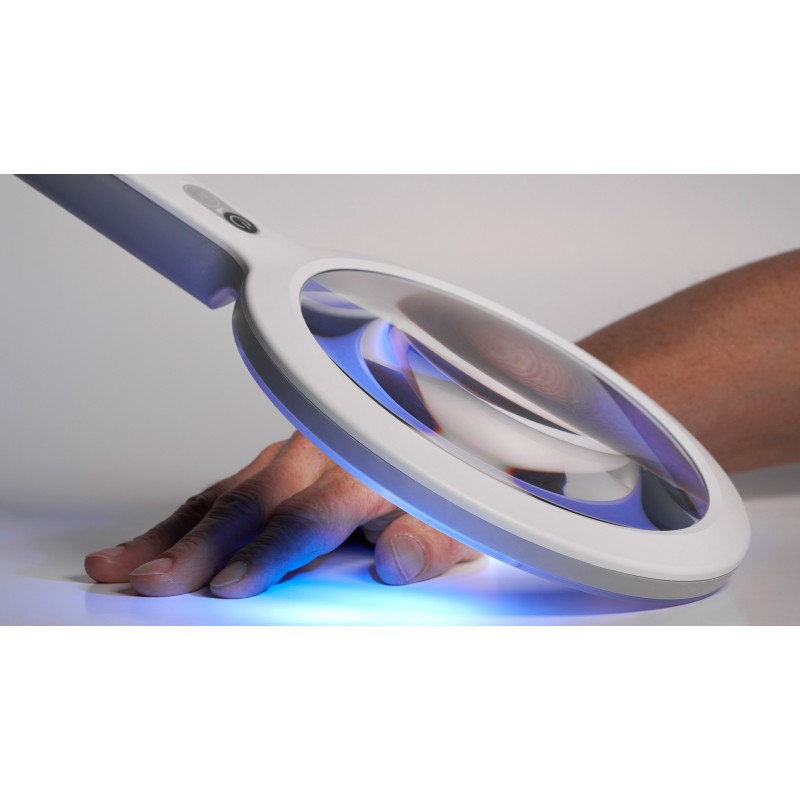 Lightcraft Lampe loupe LED classique Blanc