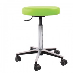 Tabouret alu brossé luxe