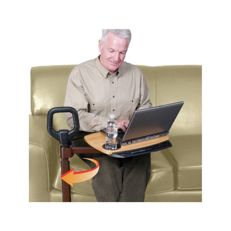 Aide à la levée de fauteuil CouchCane™ avec tablette Aide à la levée de fauteuil CouchCane™ avec tablette