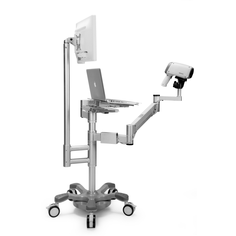 Vidéo colposcope C3A Edan avec chariot MT-806 Vidéo colposcope C3A Edan avec chariot MT-806