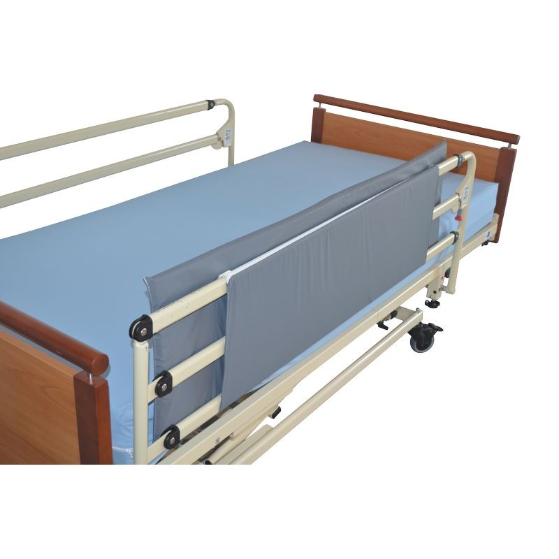 Protection de barrière de lit zippée