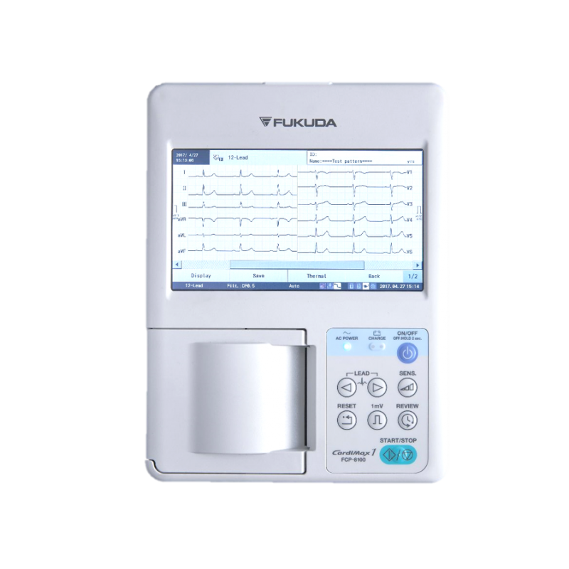 ECG 3 pistes Cardimax FCP 8100 Fukuda Teamalex Medical