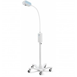 Lampe d'examen GS300 sur pied roulant Welch Allyn Teamalex