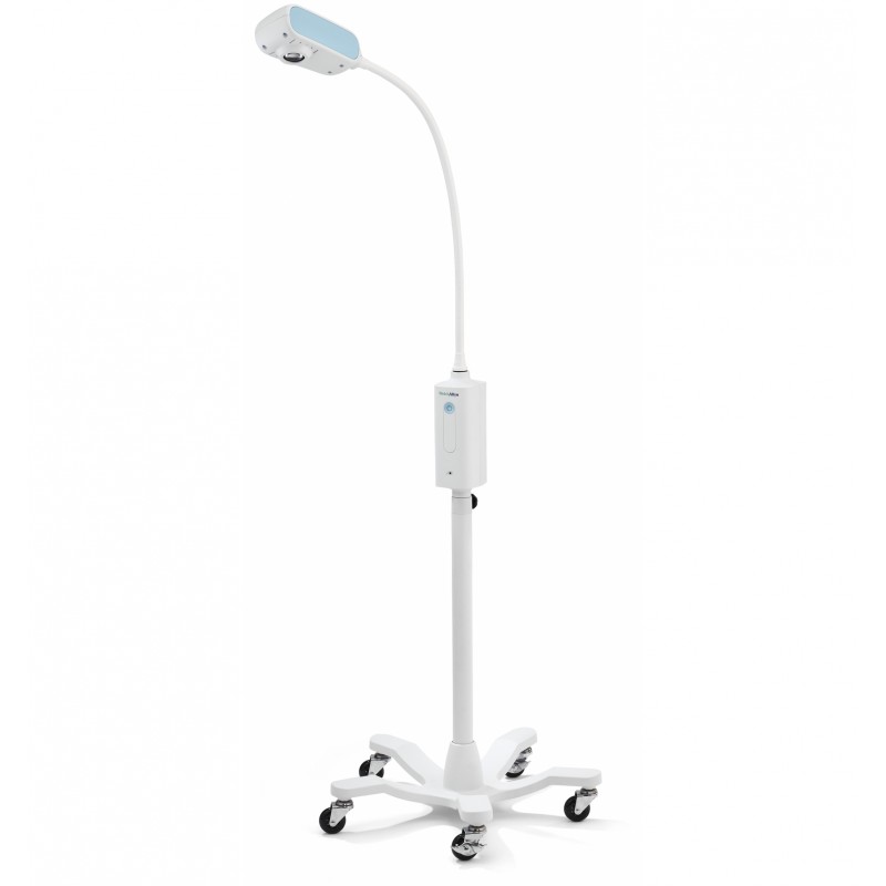 Lampe d'examen GS300 sur pied roulant Welch Allyn Teamalex