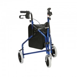 Rollator 3 roues Delta aluminium