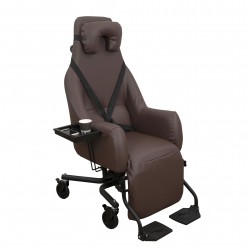 Fauteuil coquille essentiel manuel avec tablette
