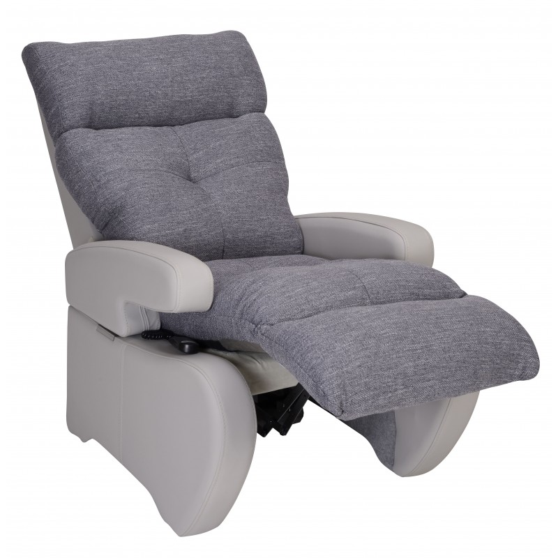 Fauteuil de confort NOSTRESS  Electrique-gris chiné