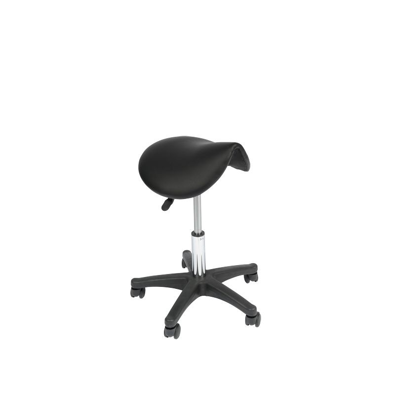 Tabouret selle Pony Premium piétement nylon