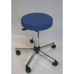 Tabouret médical réglable avec assise confort teamalex bleu