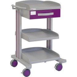 Chariot multifonctions pour hôpital